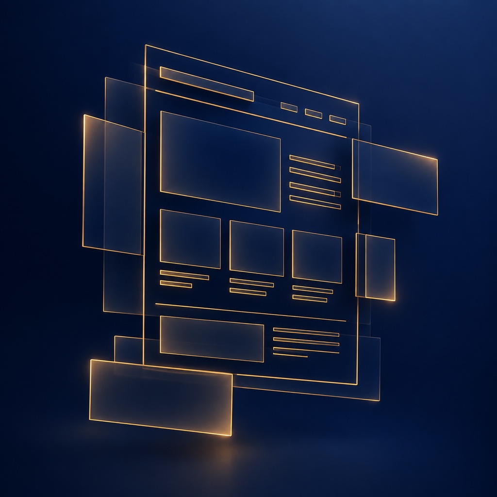 Custom Design, Built From Scratch illustration